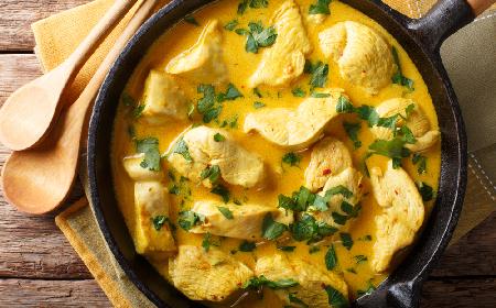 Kurczak curry - prosty przepis na szybki obiad z piersi kurczaka