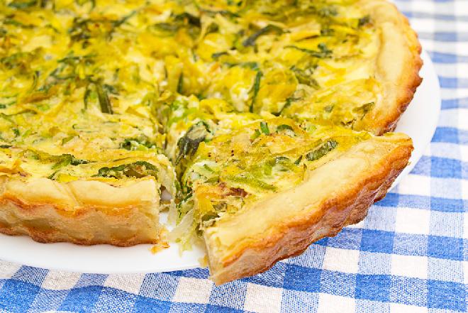 Aromatyczna tarta ziołowa - na obiad lub ciepłą kolację